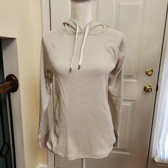 NWT Under Armour Women's Long Sleeve Waffle Hoodie Size S - Picture 1 of 9